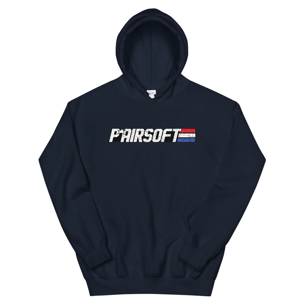 P * Airsoft RETRO logo Unisex Hoodie - Image 4